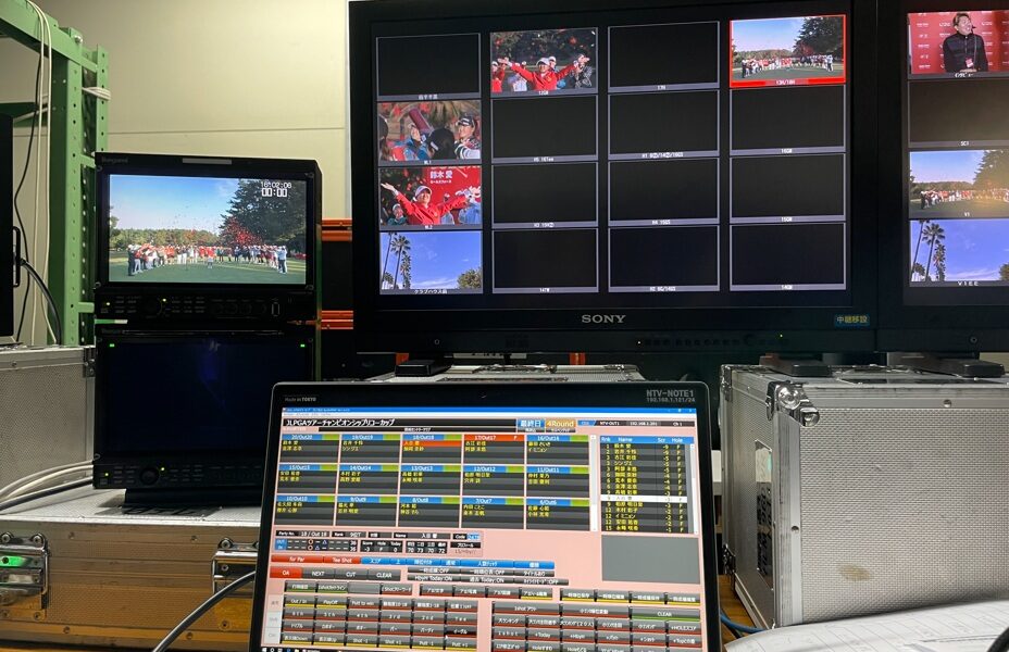 JLPGAツアーチャンピオンシップリコーカップ 【スポーツコーダ業務】 3